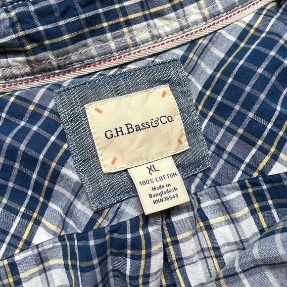 Bass Button Down Dress Shirt Men’s XL - Picture 6 of 6